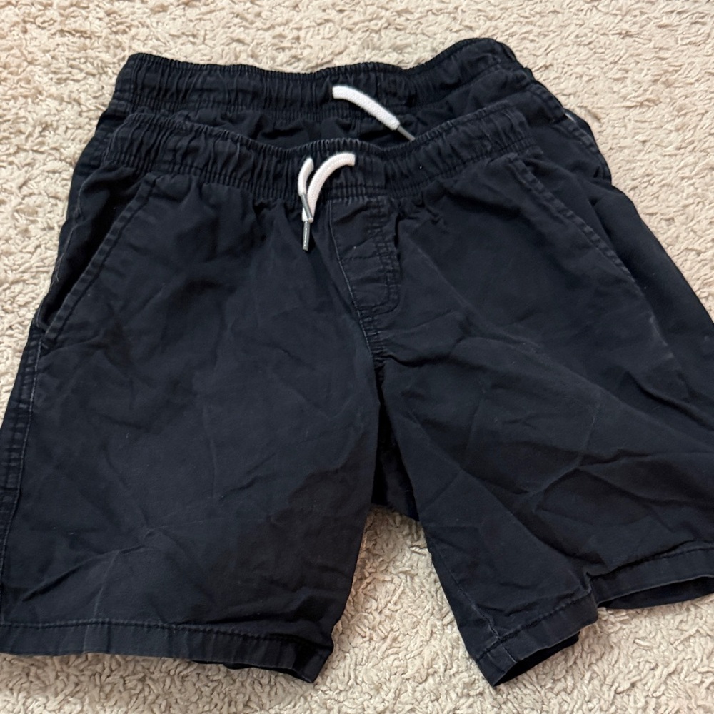 Cat & Jack Black Kids Shorts Size 8 / 2 Pack Bundle